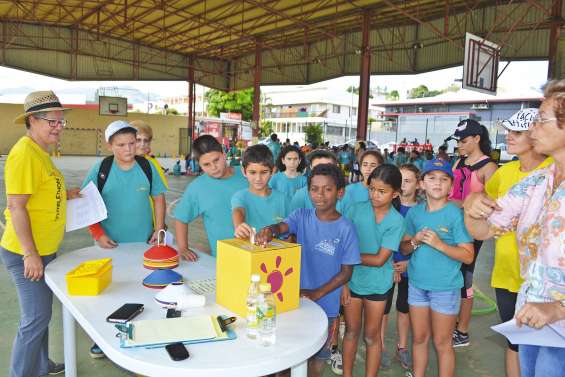 Les écoliers se mobilisent aussi en faveur du Téléthon