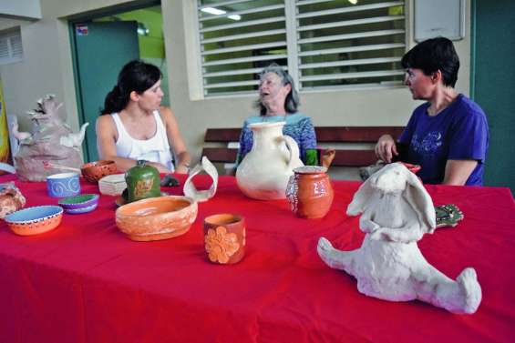 Le grand tremplin qui clôt les ateliers du Dock