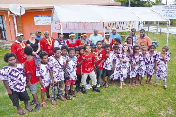 En solidarité avec les sinistrés de Houaïlou