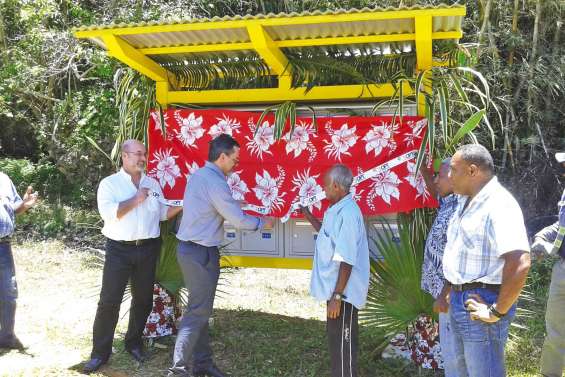Les boîtes postales inaugurées