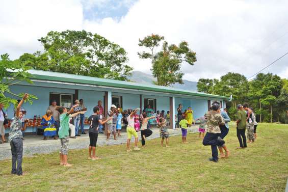 Azareu a inauguré  sa maison paroissiale