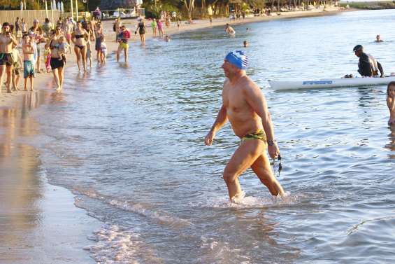Défi réussi pour Muller entre l’anse Vata et le phare Amédée
