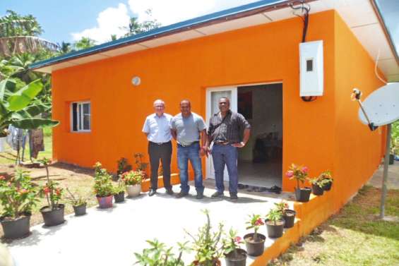 Une maison sociale  à la tribu de Qanono