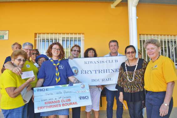 Les scouts se rapprochent de leur voyage en Asie