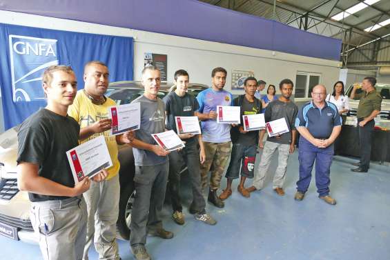 La troisième promotion de  mécaniciens est sortie du GNFA