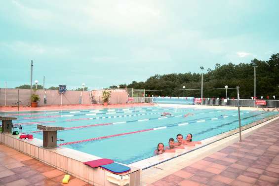 Les nageurs ont bravé la pluie