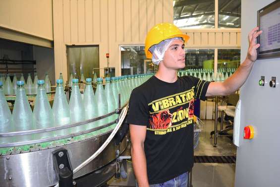 David, fraîchement diplômé  et déjà de la bouteille