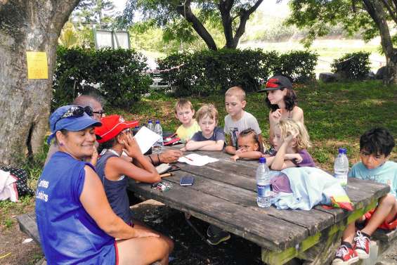 Les petits vacanciers ont exploré les pays du Pacifique