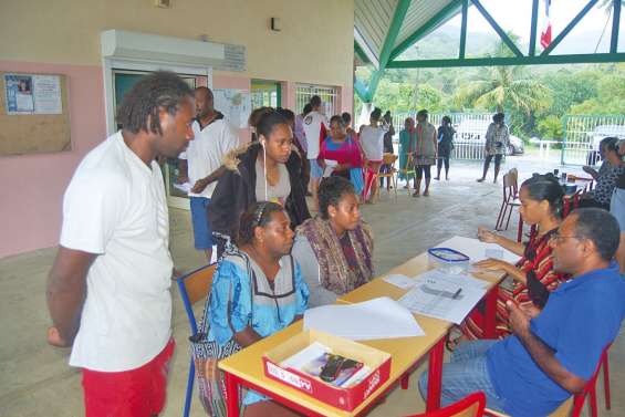 Une rentrée pluvieuse, mais heureuse à Poindimié