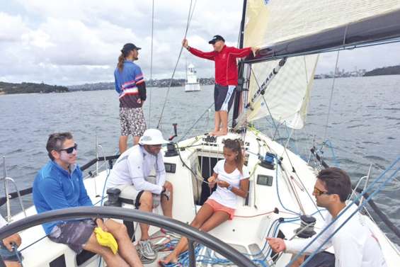 Les marins du Caillou commencent à Sydney