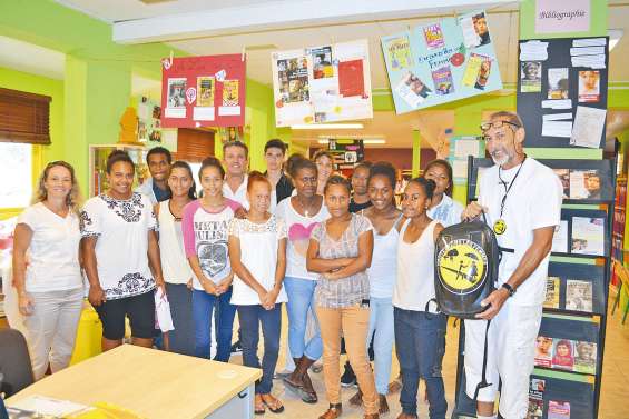 Les lycéennes exposent leurs droits