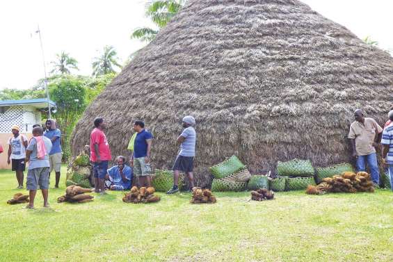 Mou fête la nouvelle igname
