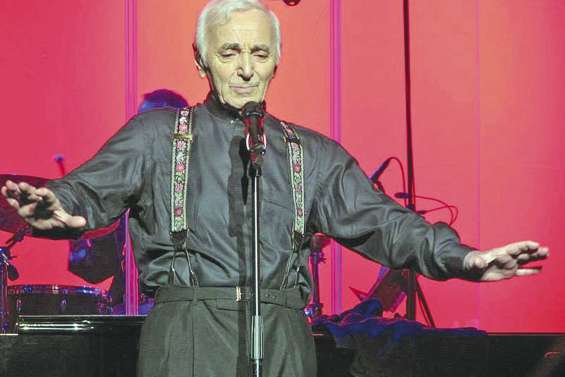 Aznavour donnera trois concerts en juin