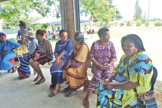 Les femmes étaient  à l’honneur au marché