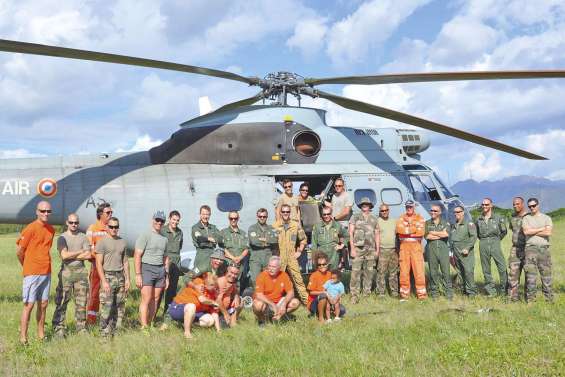 Un vrai exercice de sauvetage avec de faux naufragés