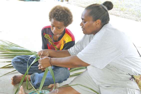 L’atelier kanak ouvre  sa saison à la tribu de Pothé