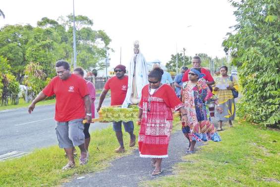 Notre Dame de Fatima va parcourir Lifou