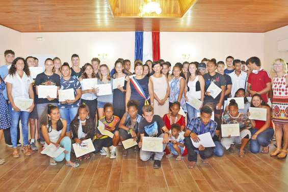 Les deux collèges célèbrent le brevet ensemble