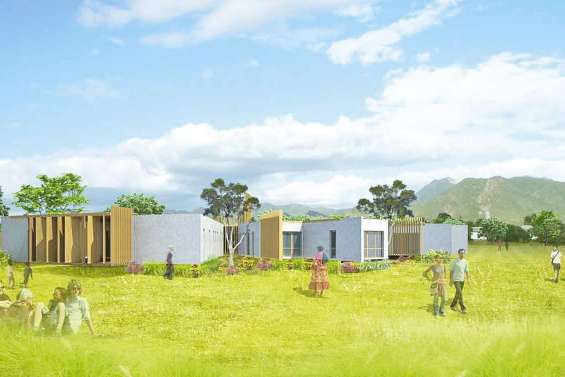 La médiathèque prend forme