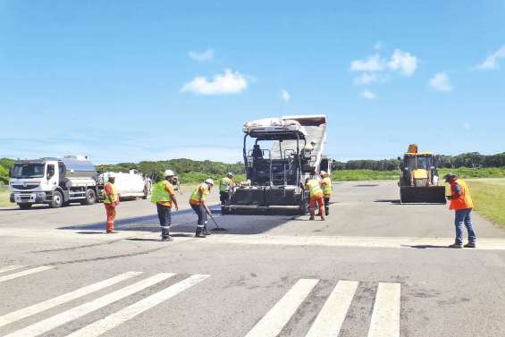 La piste de l’aérodrome rénovée