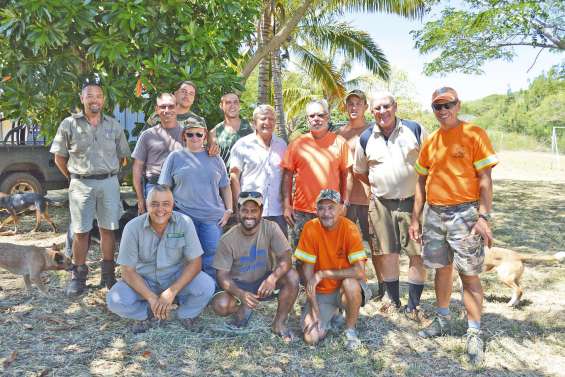 Une première battue de chasse à Pindaï