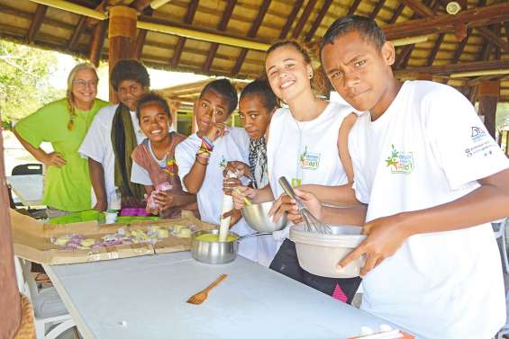A Poé, la jeunesse agit pour  une Nouvelle-Calédonie durable