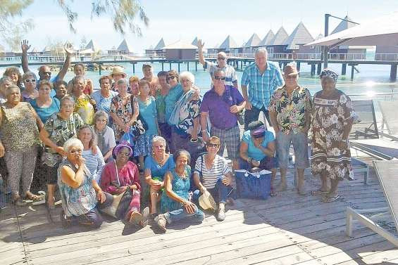 Les seniors en escapade à l’îlot Maître