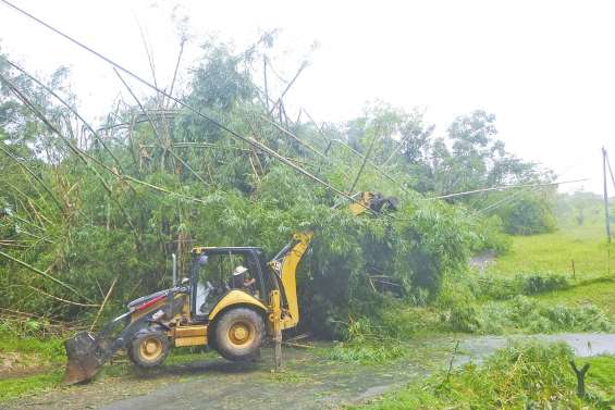 Des dégâts matériels à Farino  et des zones inondées à Thio