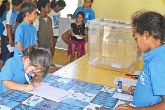 Les écoliers de Louise-Michel ont voté comme les grands
