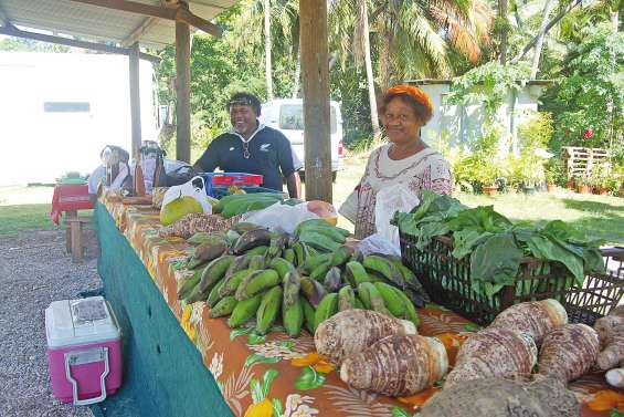 Un petit marché de proximité