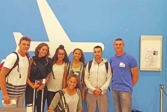 Les nageurs sont partis en direction de la Métropole