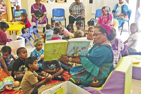 Les bébés lecteurs à la médiathèque