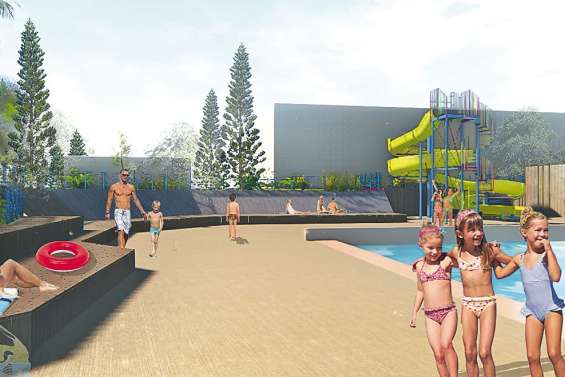 La piscine du Grand Bleu  va devenir un centre aquatique