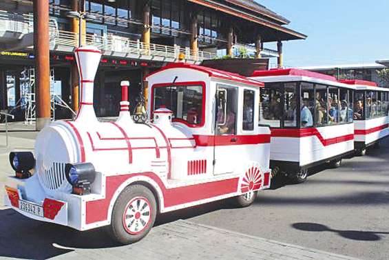 Le petit train inauguré officiellement