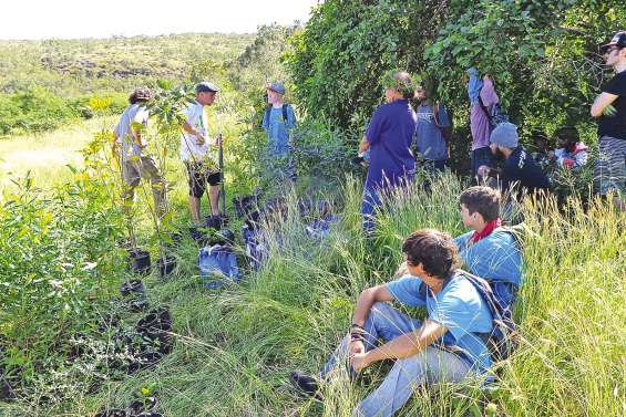 Les collégiens, anges gardiens  écolos de Ouano