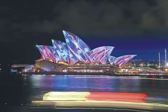 Sydney en voit de toutes les couleurs