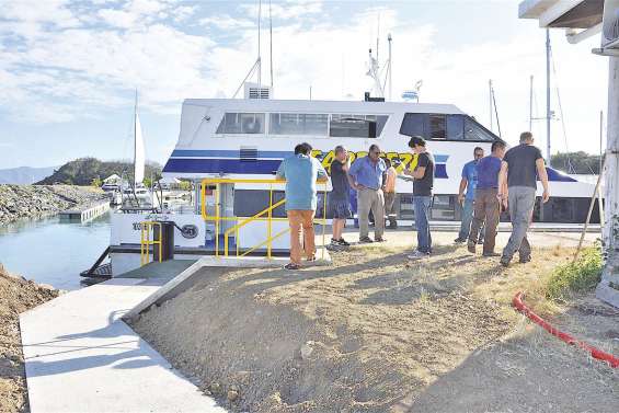 Le quai d’avitaillement bientôt opérationnel