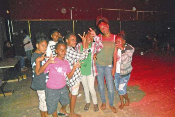 Les jeunes conseillers s’amusent