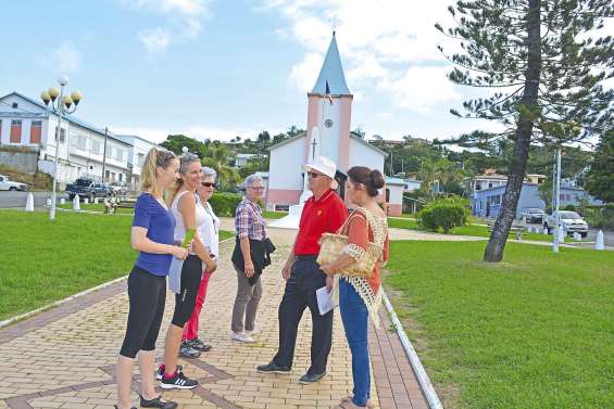 Au cœur du village de Bourail