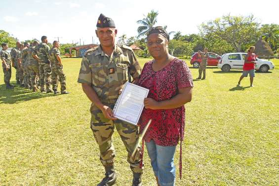 Un militaire mis à l’honneur à Nathalo