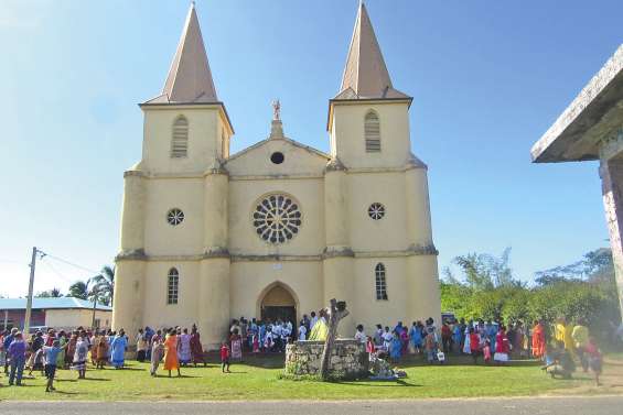Une démonstration  de foi à Lifou