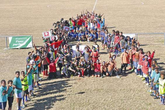 Plus de 100 jeunes ont soutenu la candidature de Paris aux JO 2024