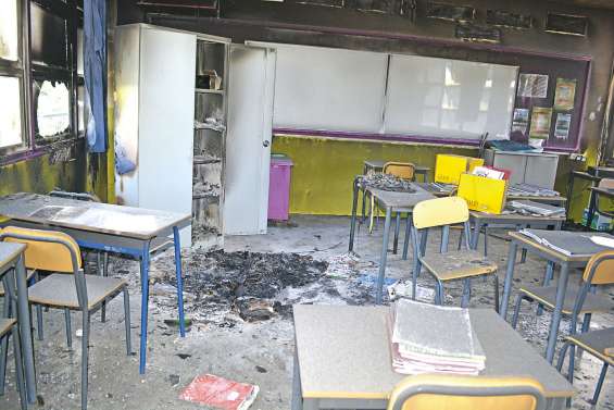 Incendie au lycée Père-Guéneau, trois salles de classe inutilisables