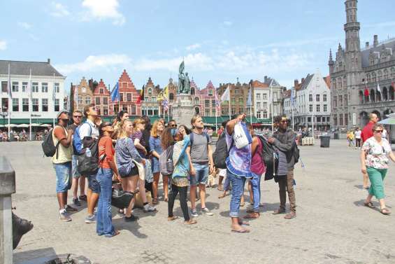 De jeunes Loyaltiens ont tissé  des liens avec la Belgique