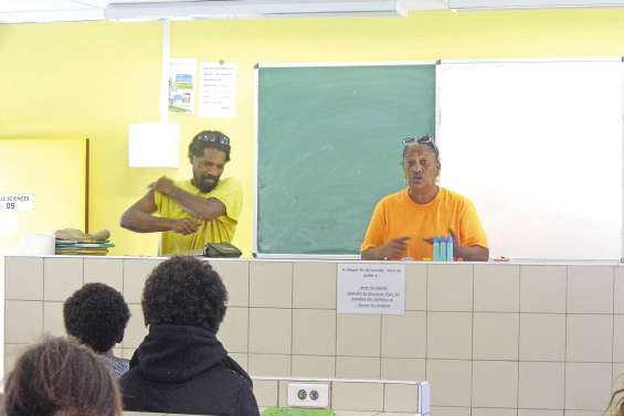 Les collégiens formés au compostage