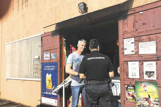 Gendarmerie et commerçants, alliés contre les vols