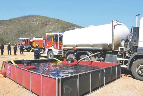 Une base de ravitaillement en eau originale