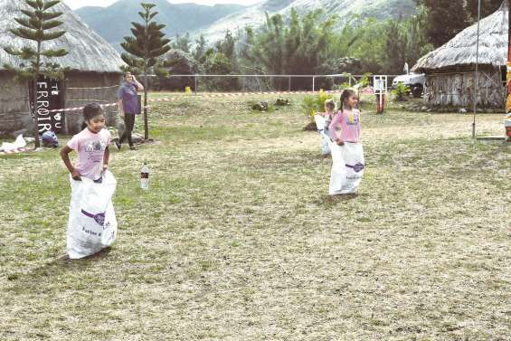 Les enfants à l’honneur sur le site de Kradji