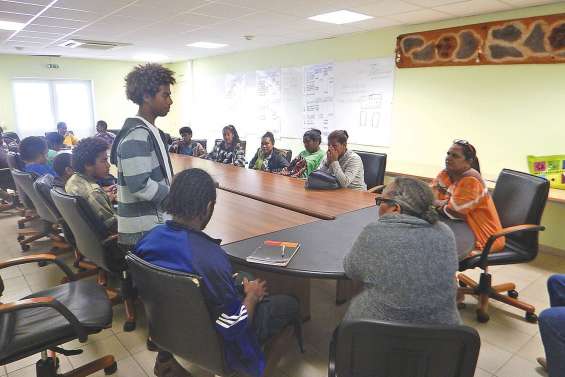 Les collégiens à la  rencontre des institutions