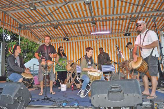 Kanéka et reggae dans les jardins de la mairie